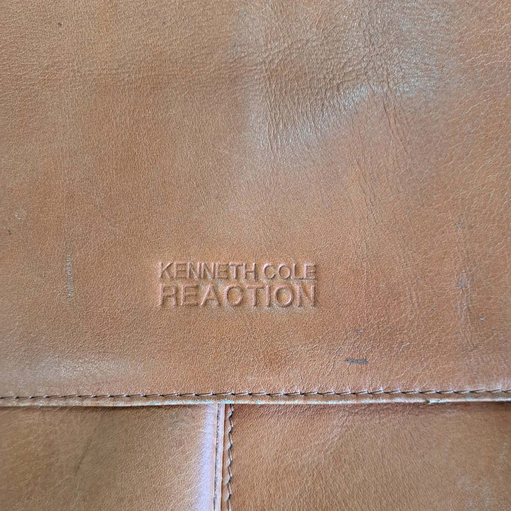 REDUCED. XL Kenneth Cole leather business bag